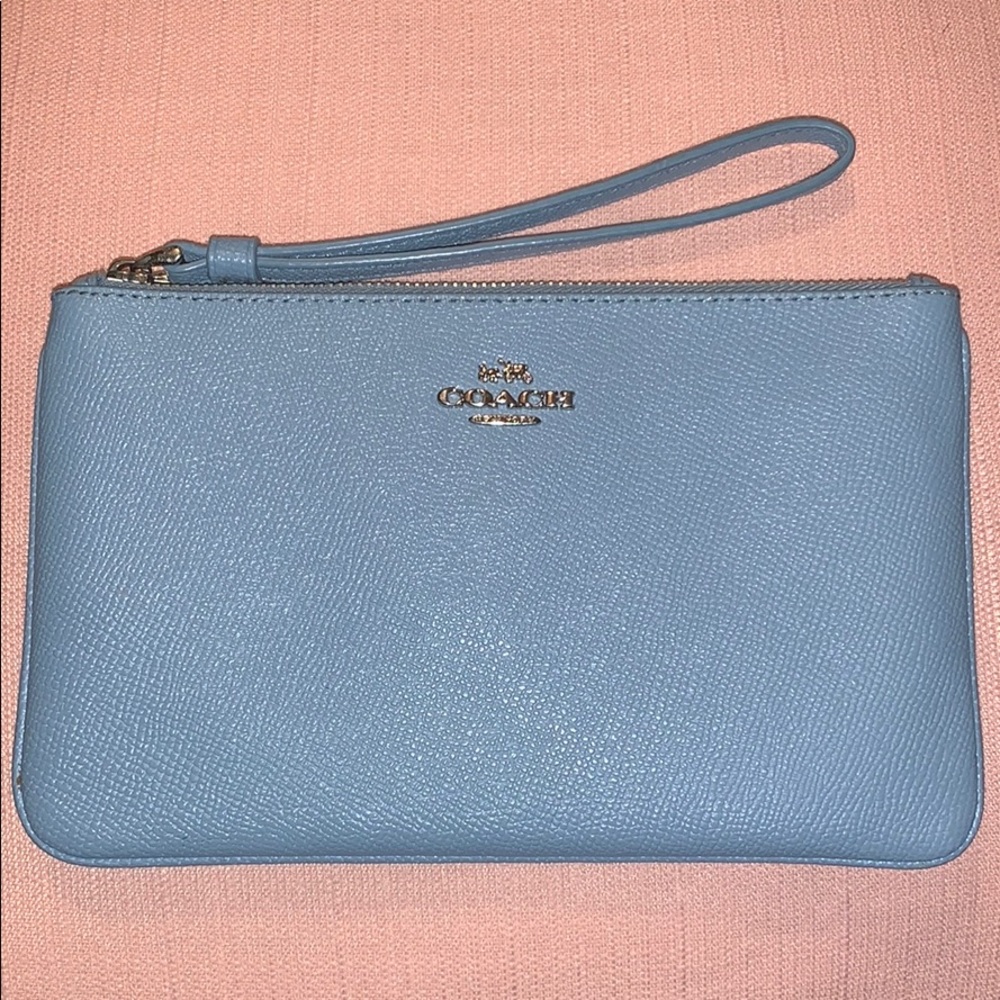 Light Blue Coach Wallet